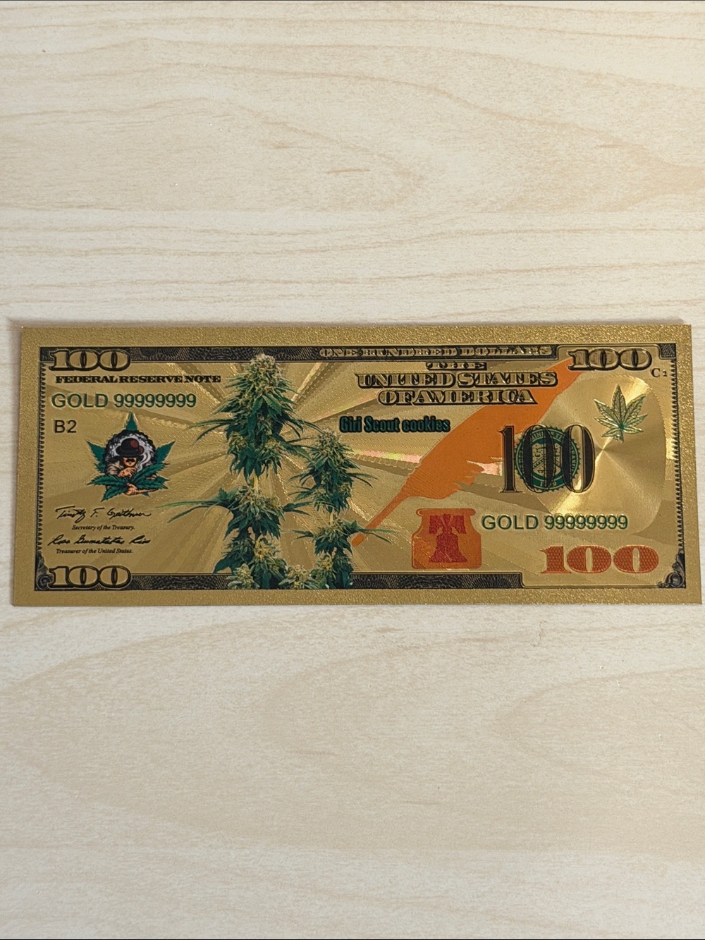 Novelty Note - Cool Plant